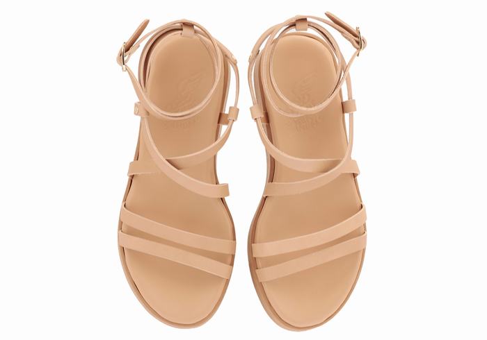 Sandale Plateforme Ancient Greek Sandals Aristea Leather   | NOB-9771292